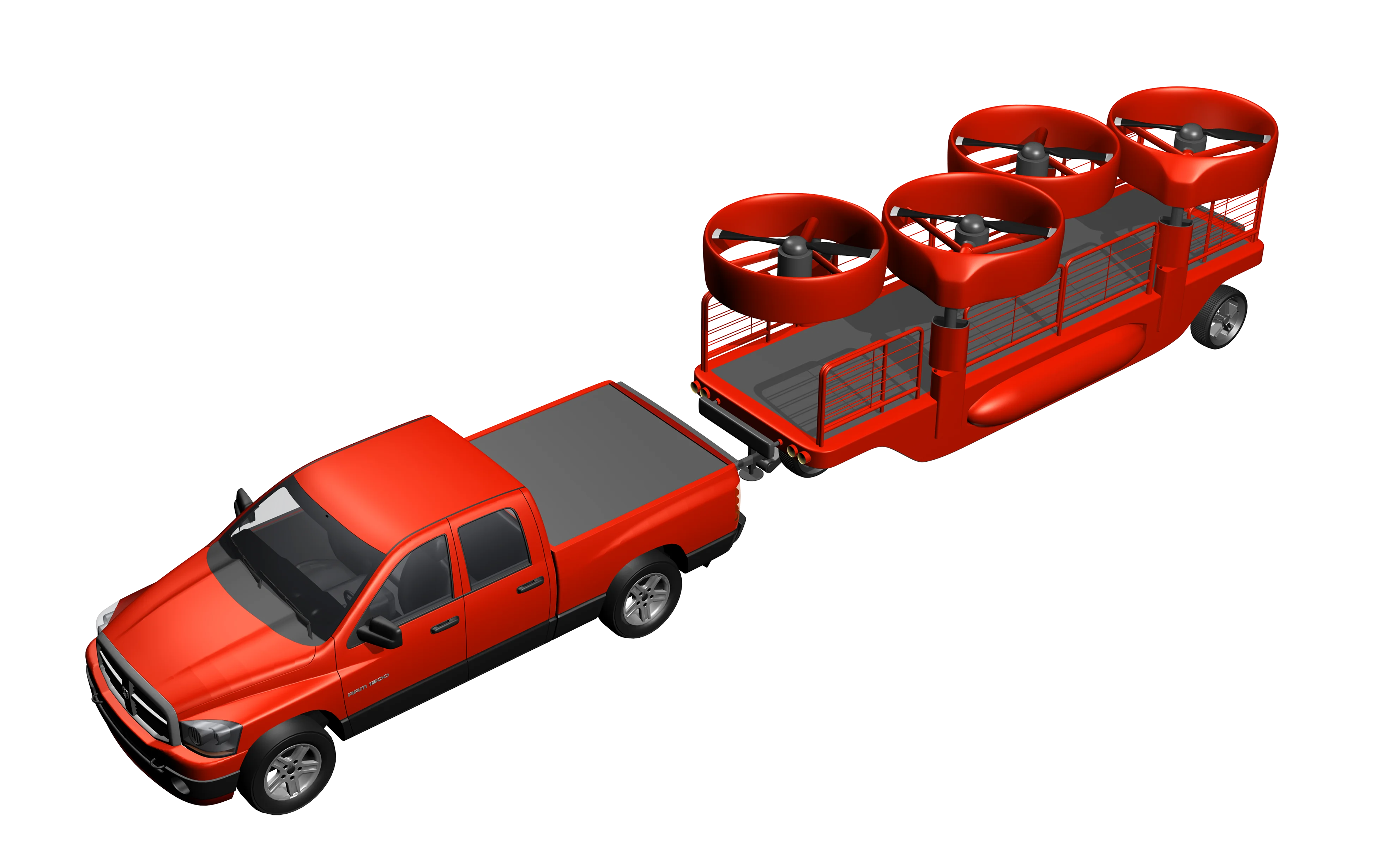 Vira M-450 The Ark — trailer transport